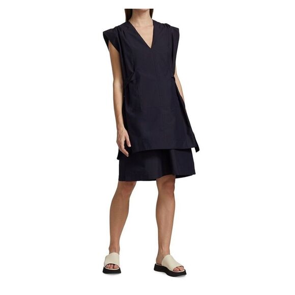 3.1 PHILLIP LIM Belt Apron Sheath Dress size 0 - Picture 2 of 13